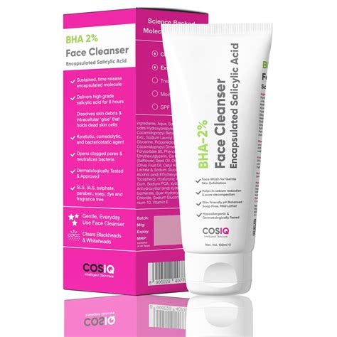 Salicylic Acid Cleanser - BHA Face Wash | CosIQ