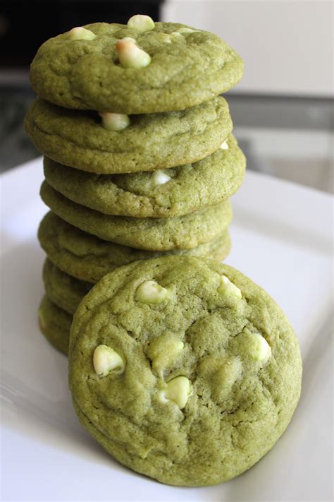 White Chocolate Matcha Cookies Recipe