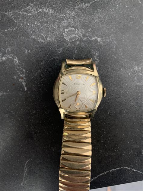 [Identify] Benrus 10k gold watch : Watches
