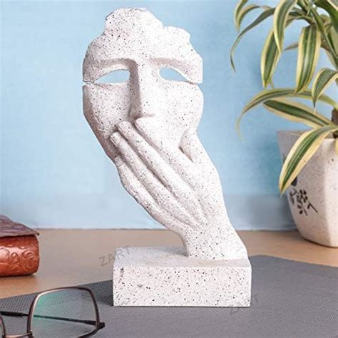 Buy TIED RIBBONS Creative Modern Art Decorative Human Face Showpiece ...