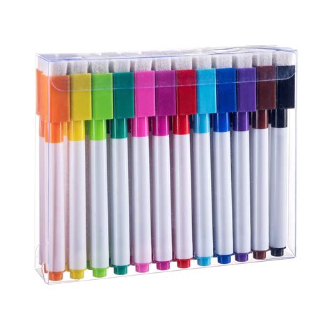 Magnetic Dry-Erase Markers, Whiteboard Erasable Markers with Eraser ...