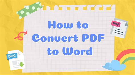 Image result for PDF to Word Tutorials
