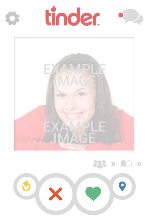Blank Tinder Profile Template