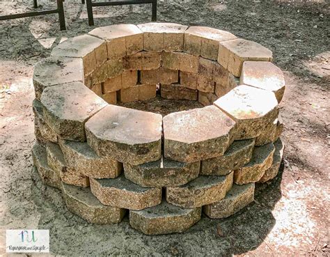Concrete Fire Pit Construction