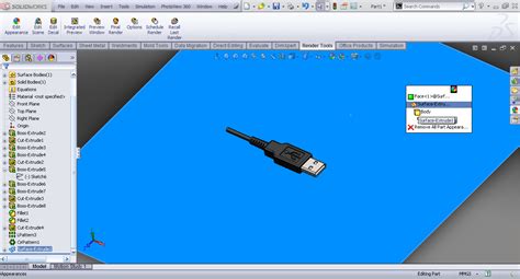 SolidWorks USB Tutorial 的图像结果