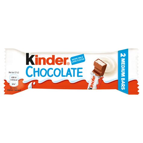Kinder Medium Chocolate Multipack Bars 2 x 21g (42g) | One Stop