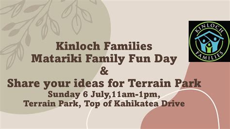 Matariki Family Fun Day & ideas for Terrain Park, Terrain Park ...