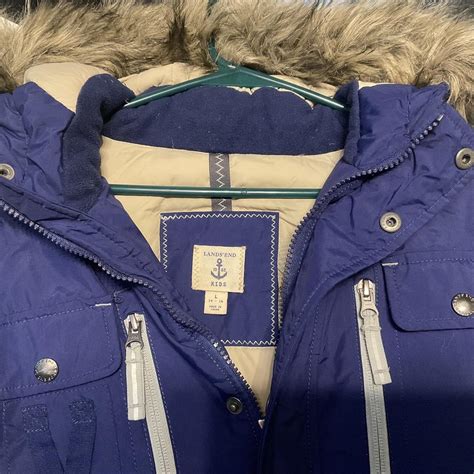 LANDS’ END KIDS EXPEDITION WATERPROOF DOWN PARKA... - Depop