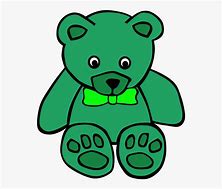 Image result for Green Teddy Bear SVG