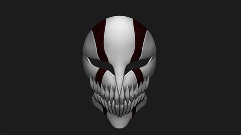 Kurosaki Ichigo - Bleach Hollow Mask 3D Model by blackstar90