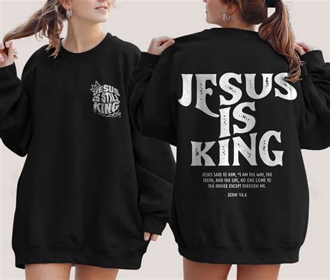 Jesus is King Shirt Christian Shirt Faith Clothing - Etsy