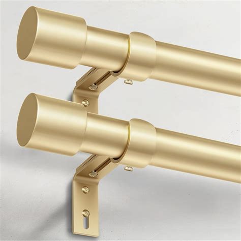 Amazon.com: IFELS 2 Pack Heavy Duty Curtain Rods for Windows 66 to 120 ...