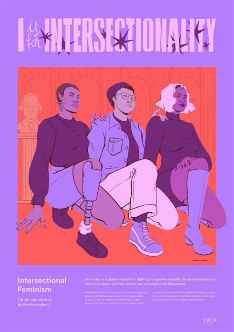 YWCA Intersectional Feminism Posters - Niqui Toldi