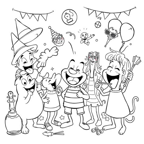 Printable Coloring Funny Coloring Pages