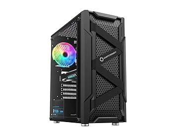 Amazon.in: Buy CHIPTRONEX Acrylic Titan X Mid Tower ATX Gaming Cabinet ...