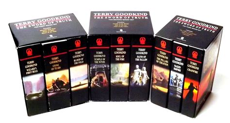The Sword of Truth 3 Box Sets Books 1-9 by Terry Goodkind | Goodreads