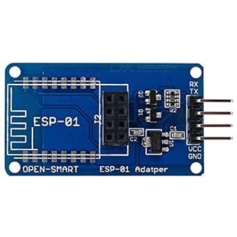Kitskart ESP8266 Serial Wi-Fi Wireless ESP-01 Adapter Module : Amazon ...