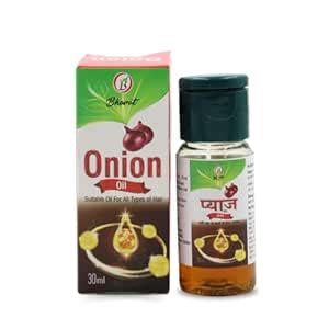 Buy Bharat Ayurvedic Aushdhalaya Natural and Pure 30Ml Onion Hair Oil ...