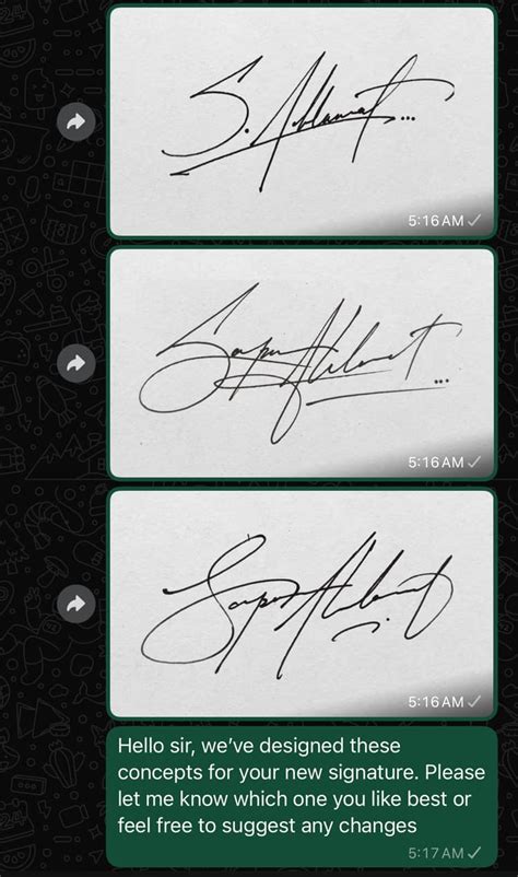 Professional Signature Design in India | Handcrafted by Expert ...