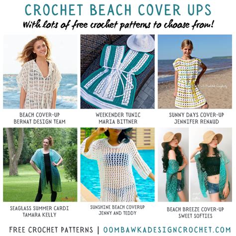 Crochet Swim Cover Up Pattern 10 FREE Beautiful Crochet Beach Cover Up