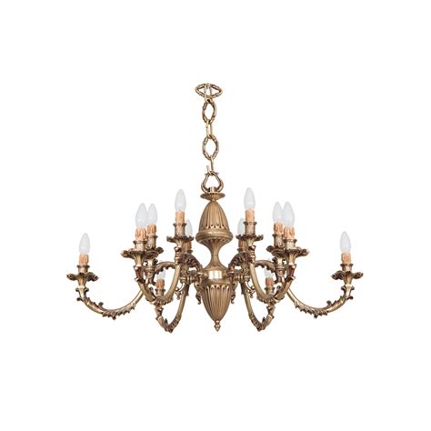 720-16L Brass Chandeliers | Golden Locks – Brass Door Handles, Luxury ...