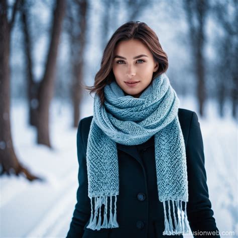 Scarves in Mid-Air This Winter | Stable Diffusion Online