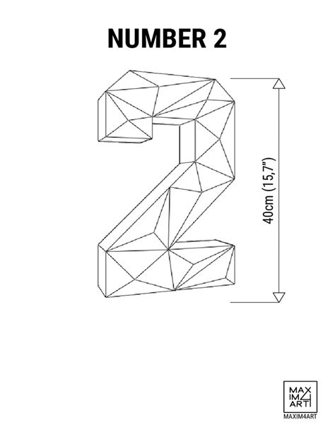 Image result for Number 2 Pattern