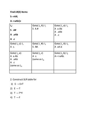Compiler Answer - Q11. Calculate the first and follow function for the ...