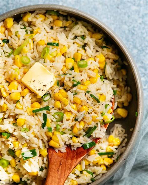 Hot buttered corn rice | Recipe | Rice side dish recipes, Rice side ...