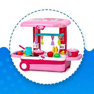 Buy Zest 4 Toyz Acrylonitrile Butadiene Styrene Kitchen Set for Kids ...