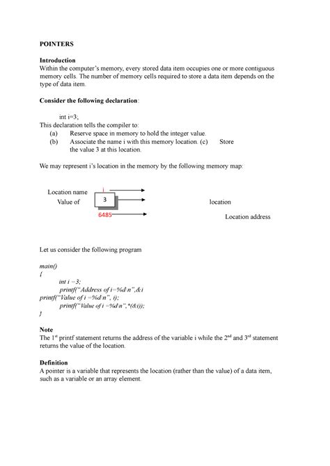Pointer Computer Programming 的图像结果