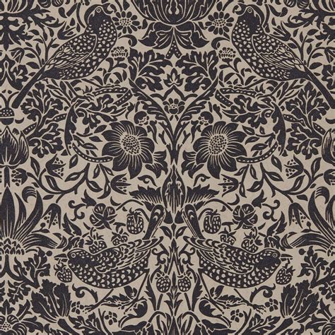 Pure Strawberry Thief Wallpaper By Morris & Co.