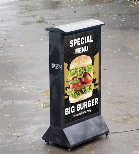 Digital Standees Floor Standing Digital SIgnage Displays | Nevon Express