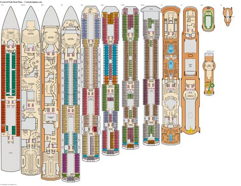 Carnival Pride Riviera Deck Plan Tour