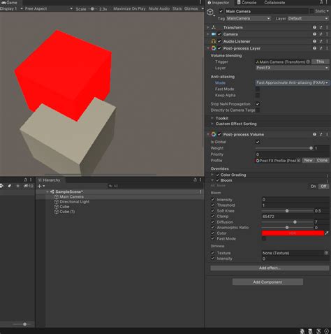 Image result for Unity Post-Processing Stack V2 Not Working