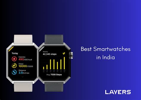 Best Smartwatches in India 2025 – Layers