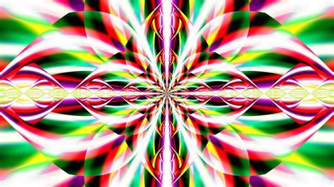 Download wallpaper 3840x2160 pattern, fractal, rays, glow, abstraction ...