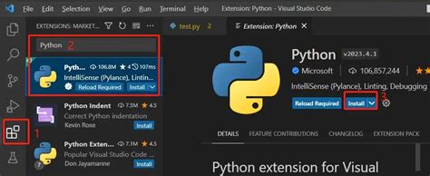 Python Not Found When Locating On vs Code 的图像结果