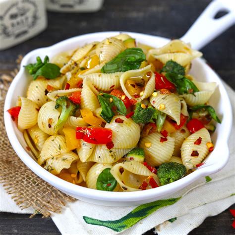 Pasta With Vegetables Recipe (Stir Fry Pasta) - Fun FOOD Frolic
