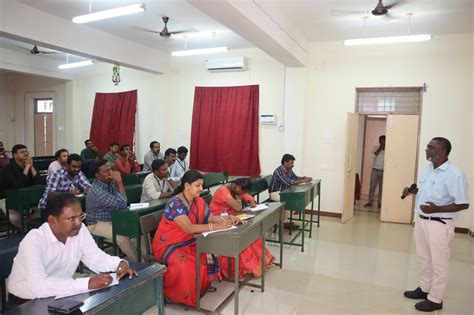 Students and Faculty Training | Government College of Engineering Thanjavur