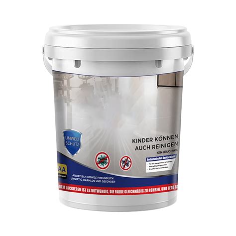 High-Gloss Self-Leveling Epoxy Floor Paint with Colored Sand for Garage ...