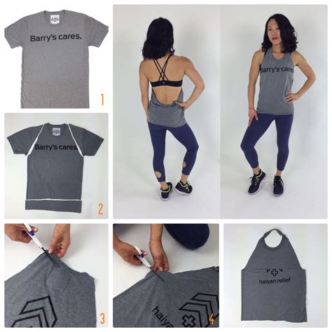 How To Make A Cut Off Shirt For The Gym - Scroll through to learn how ...