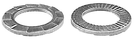 Clipsandfasteners Inc 50 (25 Pair) 1/4" (6mm) Nord Lock Vibration Proof ...
