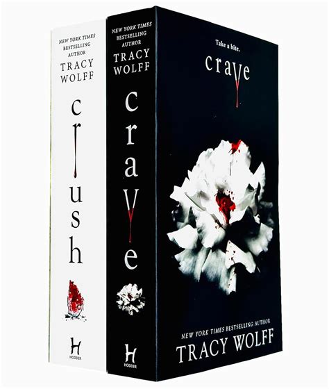 Crave Series Books (1-2) Collection Set By Tracy Wolff (Crave & Crush ...