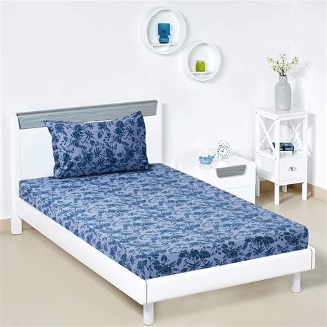 Amazon Brand - Solimo Damask Dreams 144 TC 100% Cotton Double Bedsheet ...