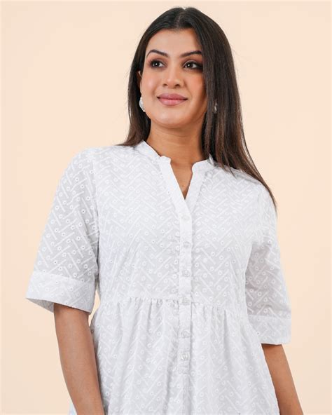 Tier Detail Maxi Shirt Dress - La Vivente