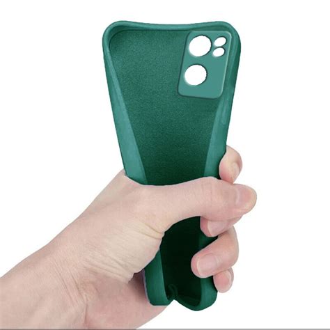 Casotec Shockproof Matte Liquid Silicone Case with Camera Protection ...