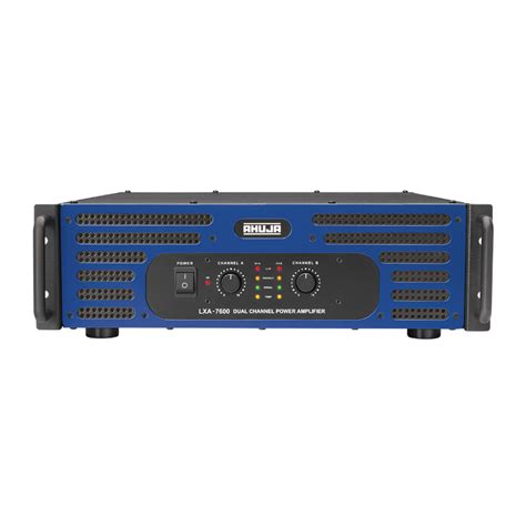 Ahuja LXA-7600 Dual Channel Power Amplifiers - Each