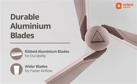 Buy Orient Electric Orina 1200mm Ceiling Fan (Copper Brown) Online at ...