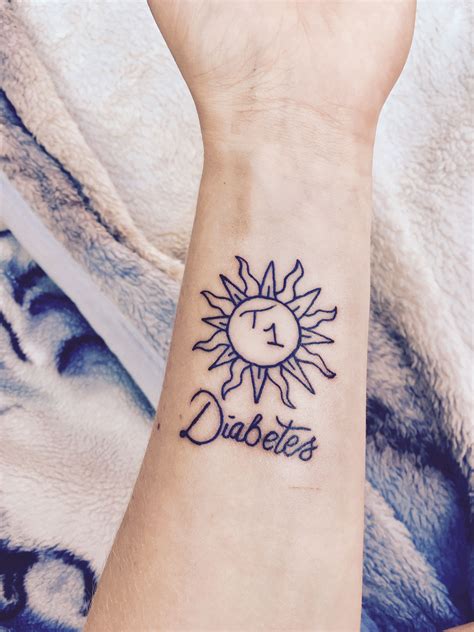 Type 1 Diabetes Tattoos For Girls